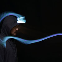Small Simple LED Unicorn Horn 3D Printing 102491